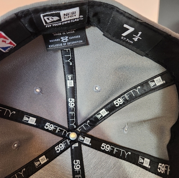 Men's New Era Black Portland Trail Blazers Hat - Picture 2 of 9